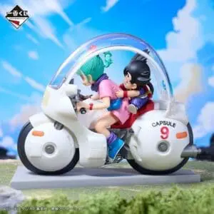 Dragon Ball- Goku & Bulma Bike Figure-Prize (A)-Ichiban Kuji-Dragon Ball Fantastic Adventure - Image 2