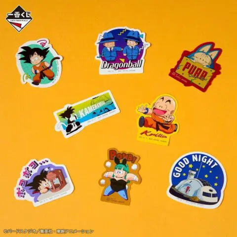 Dragon Ball-Ichiban Kuji-Fantastic   Adventure-Prize(G):   Clear   Files   +   Stickers   Complete   Set - Image 3