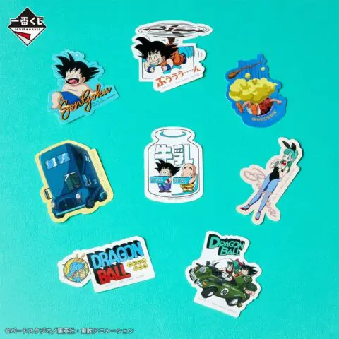 Dragon Ball-Ichiban Kuji-Fantastic   Adventure-Prize(G):   Clear   Files   +   Stickers   Complete   Set - Image 4