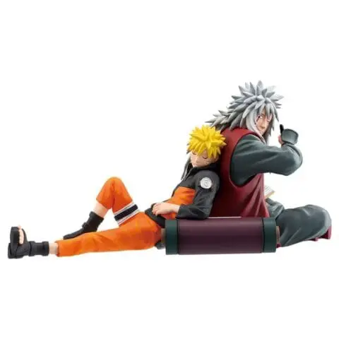 Naruto Shippuden Figures-Naruto Uzumaki & Jiraiya-Last One Prize Revible Moment - Image 3
