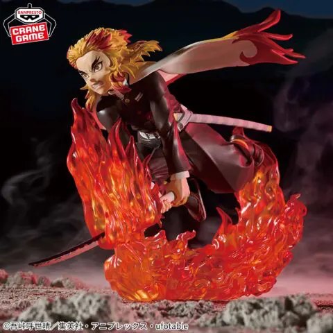 Demon Slayer Kimetsu no yaiba Figures-Kyojuro Rengoku-VIBRATION STARS PLUS - Image 2