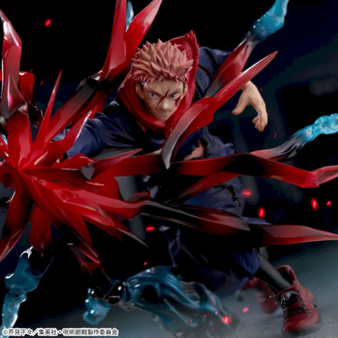 Jujutsu Kaisen Figures-Yuji Itadori black flash-Luminasta - Image 2