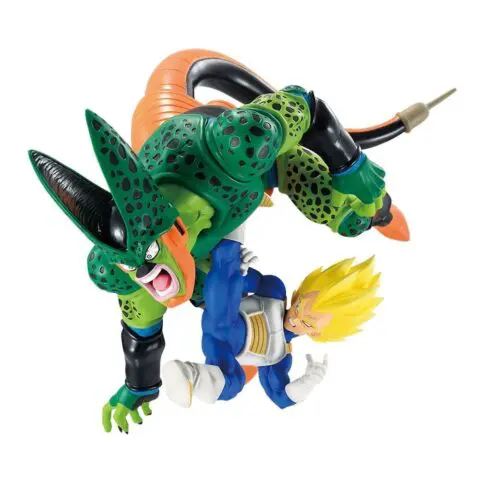 Dragon Ball Z Figures-Vegeta vs Cell-Ichiban C Prize Revible Moment - Image 3