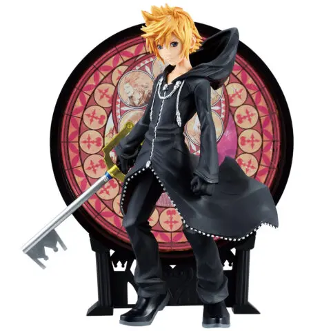 KINGDOM HEARTS-Roxas Figure-Linking Hearts - Image 4