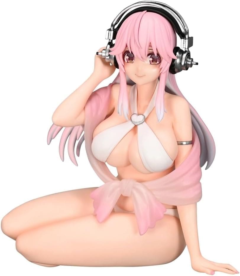 Super Sonico-Sonico-Noodle Stopper Figure-White Bikini Version 3 Super Sonico-Sonico-Noodle Stopper Figure-White Bikini Version - Image 3