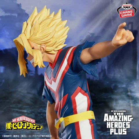My Hero Academia Figures-ALL MIGHT TRUE FORM- THE AMAZING HEROES-PLUS