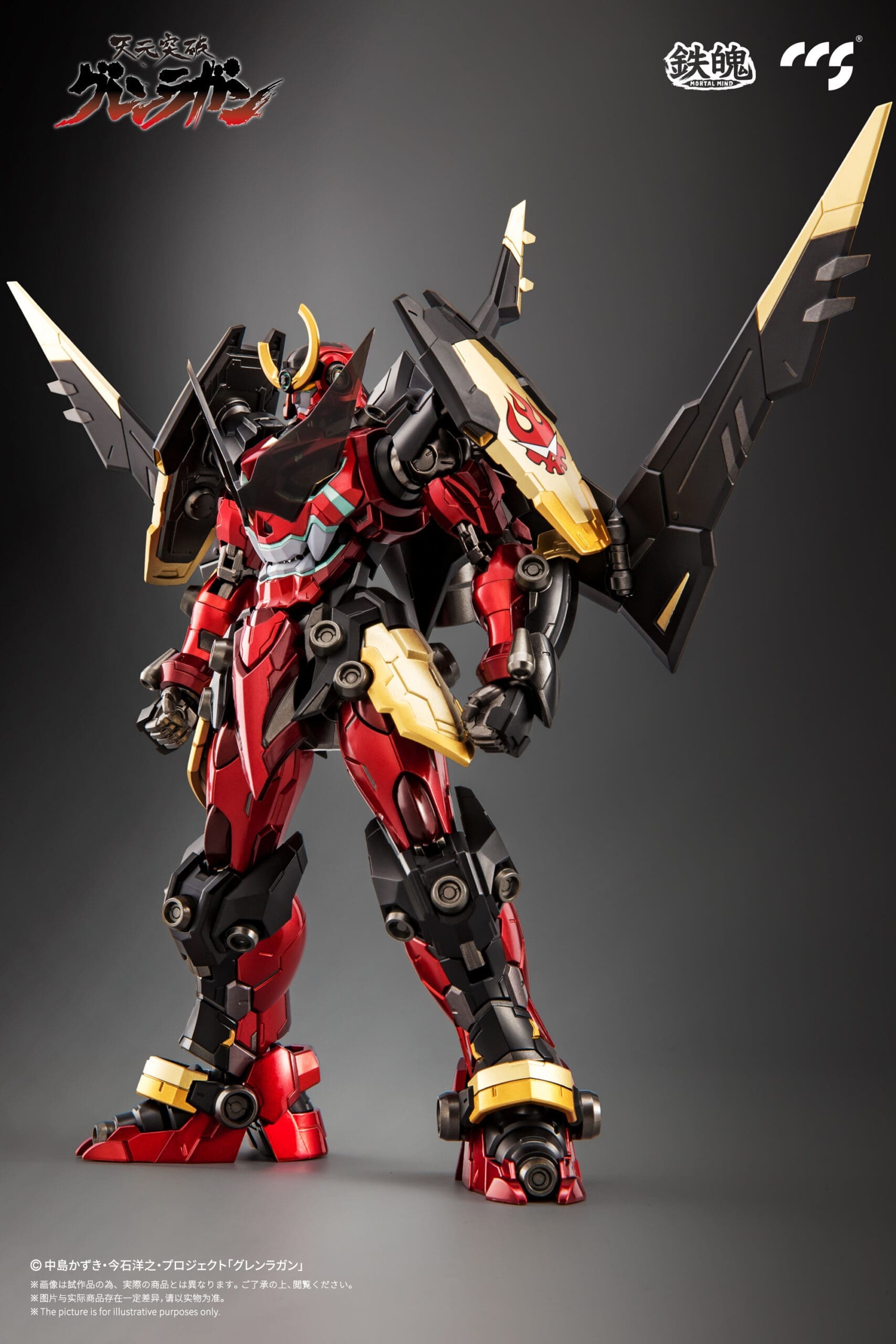 GURREN LAGANN FIGURES-"TENGEN TOPPA GURREN LAGANN"-CCSTOYS MORTAL MIND SERIES 3 GURREN LAGANN FIGURES-"TENGEN TOPPA GURREN LAGANN"-CCSTOYS MORTAL MIND SERIES - Image 3