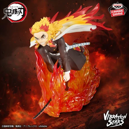 Demon Slayer Kimetsu no yaiba Figures-Kyojuro Rengoku-VIBRATION STARS PLUS