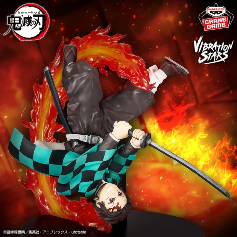Demon Slayer Kimetsu no yaiba Figures-Kamado Tanjiro-VIBRATION STARS PLUS