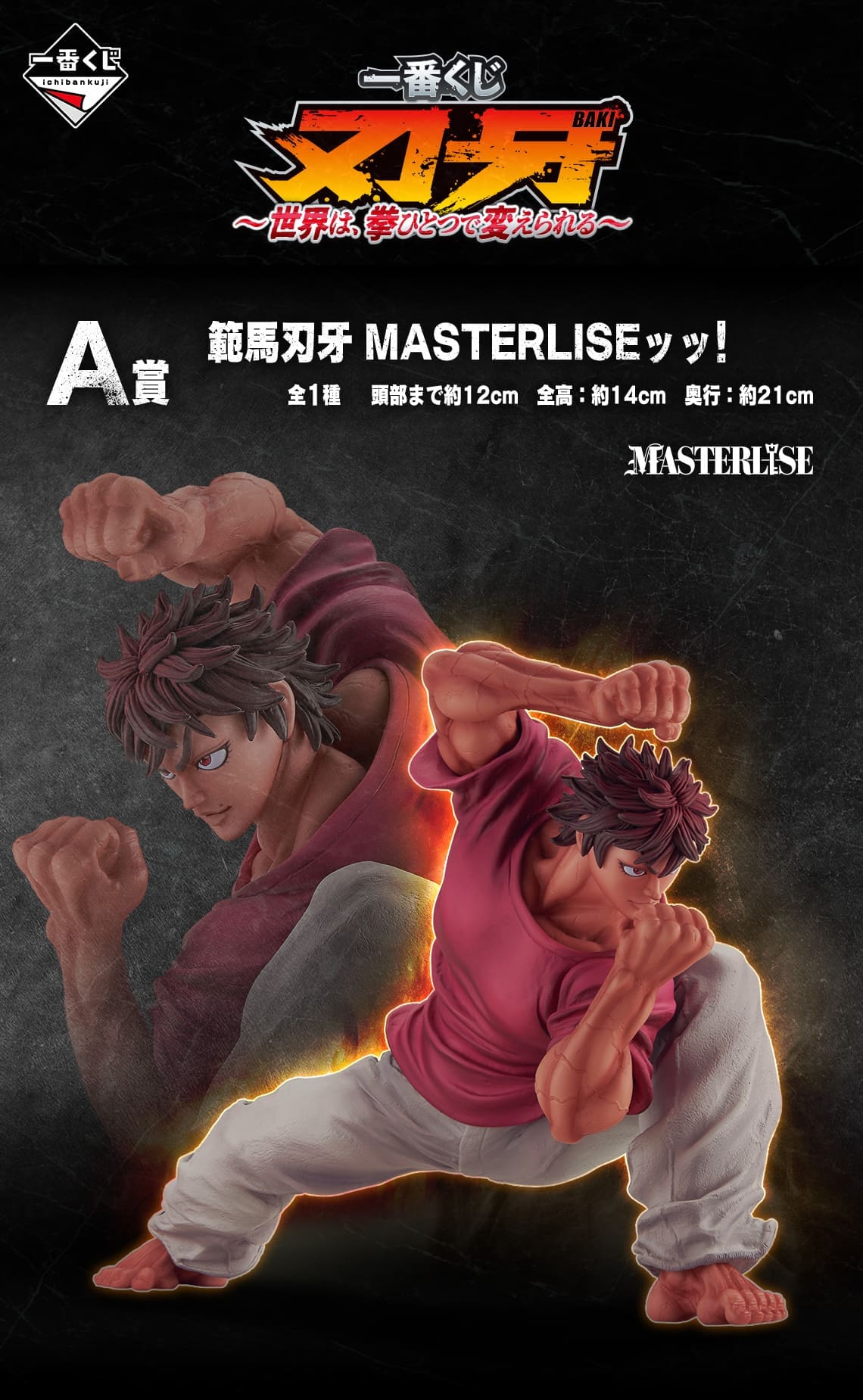 Baki Figures-Baki Hanma- MASTERLISE 4 Baki Figures-Baki Hanma- MASTERLISE - Image 4